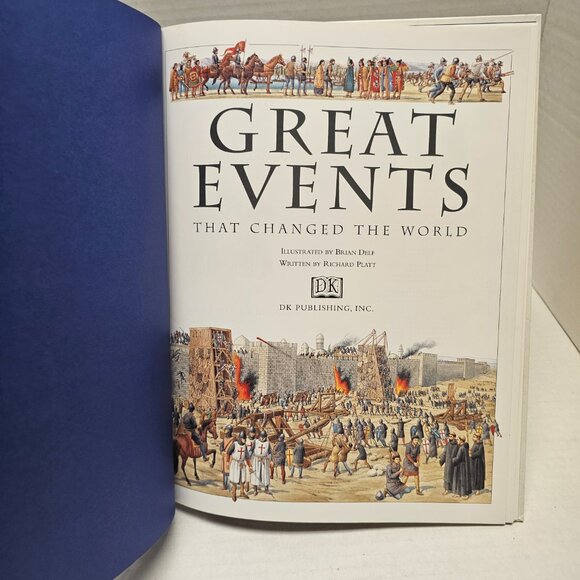 DK Great Events That Changed The World Hard Cover Book 1997 1st Edition - Picture 9 of 16